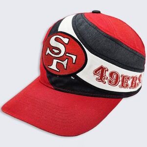 San Francisco 49ers Vintage 90s Collison Shockwave Starter Snapback Hat